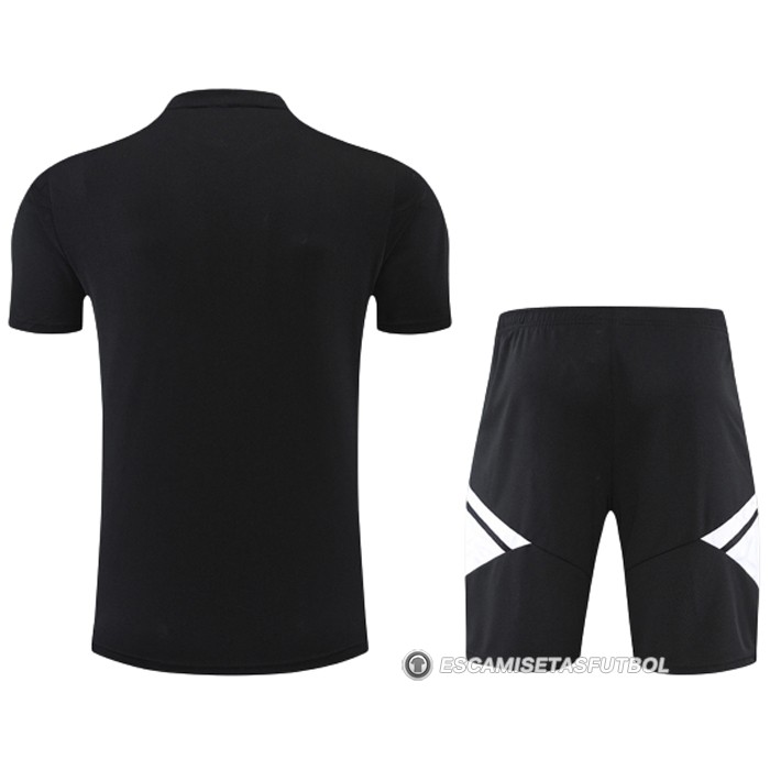 Chandal del Juventus Manga Corta 22-23 Negro - Pantalon Corto